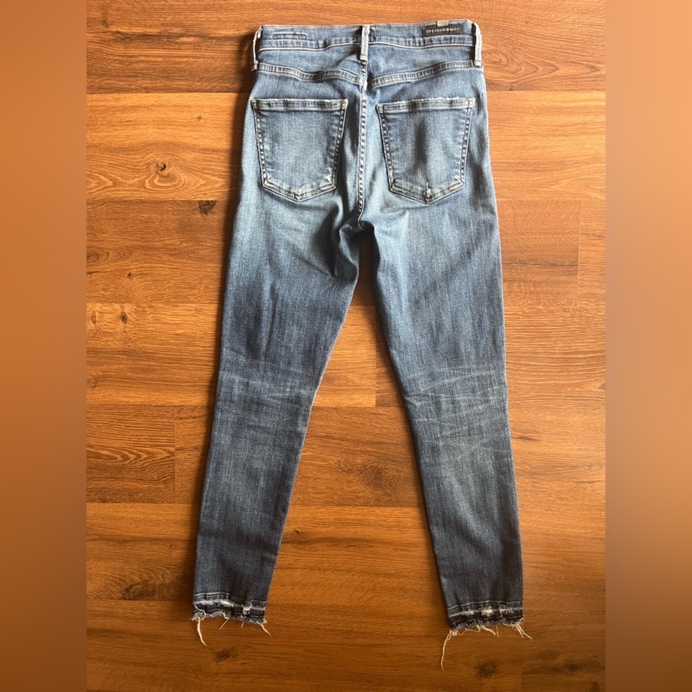 Citizen of Humanity - Rocket crop high rise skinny w/frayed bottoms - Picture 8 of 10